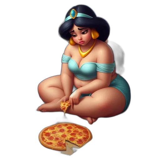 food, dress, concept art, 3d render transparent PNG cut-out