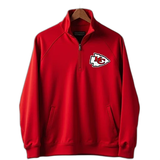 jacket, red, kansas, chiefs transparent PNG cut-out