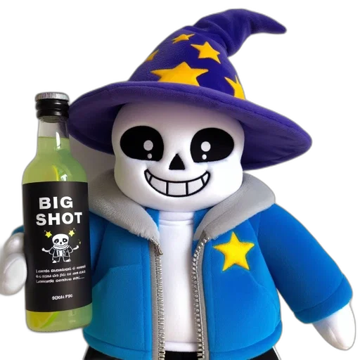 bottle, staff, robot, 3d render transparent PNG cut-out