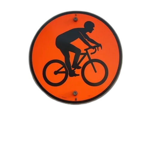 concept art, orange, detour, sign transparent PNG cut-out