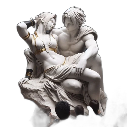 concept art, fantasy art, comic book art, photorealistic transparent PNG cut-out