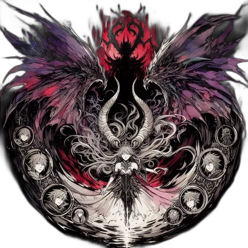mask, dragon, crown, face transparent PNG cut-out