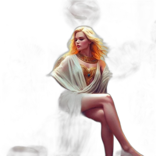 dress, photorealistic, concept art, 3d render transparent PNG cut-out