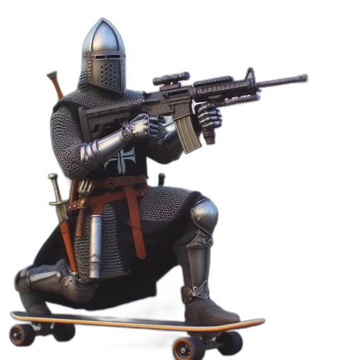 robot, sword, weapon, furniture transparent PNG cut-out