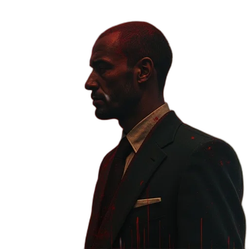 jacket, face, staff, animal transparent PNG cut-out