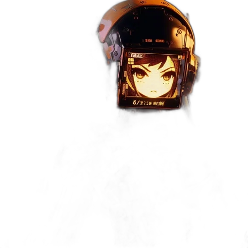 mask, face, robot, hat transparent PNG cut-out