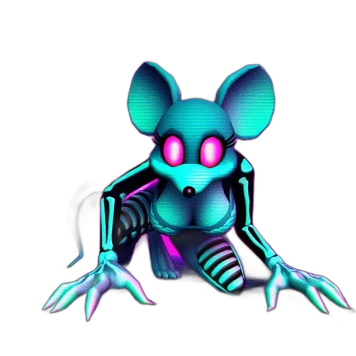 robot, creature, staff, mask transparent PNG cut-out