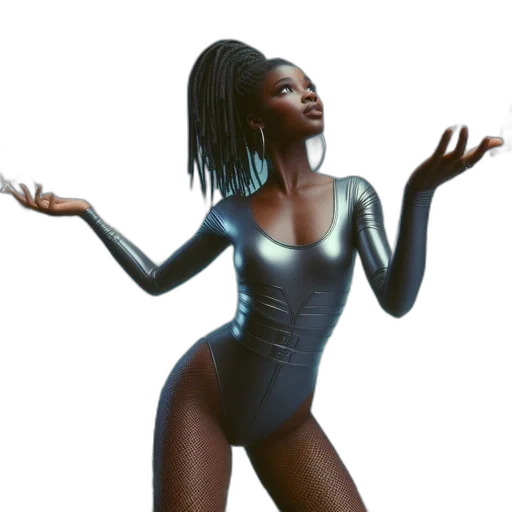 dress, concept art, 3d render, fantasy art transparent PNG cut-out