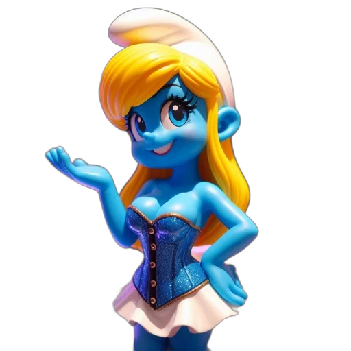 staff, dress, concept art, 3d render transparent PNG cut-out