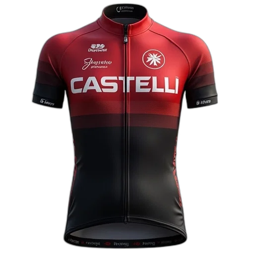 castelli, team, cycling, jersey transparent PNG cut-out
