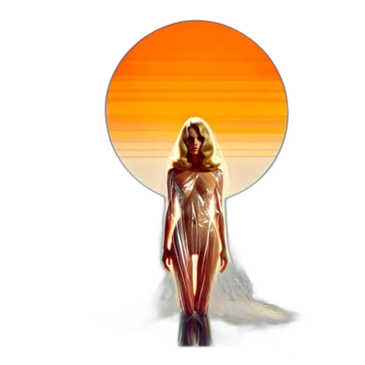 dress, pixel art, concept art, sunset transparent PNG cut-out