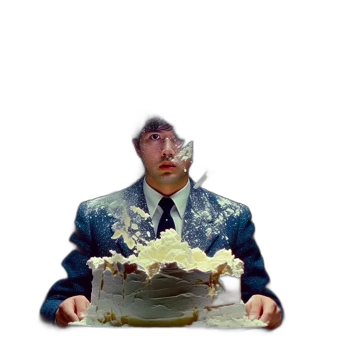 food, face, jacket, staff transparent PNG cut-out