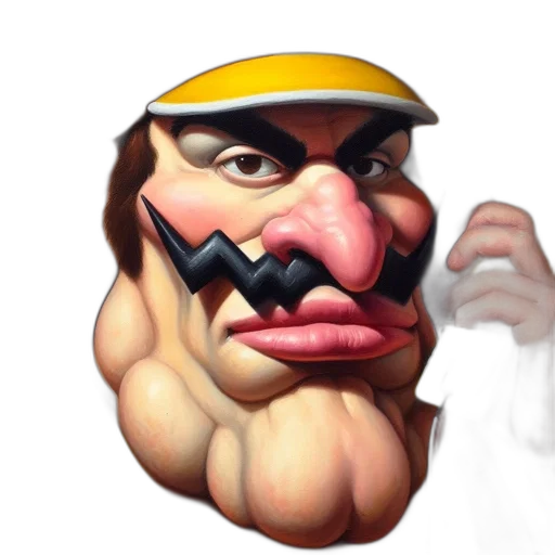 face, mask, hat, staff transparent PNG cut-out