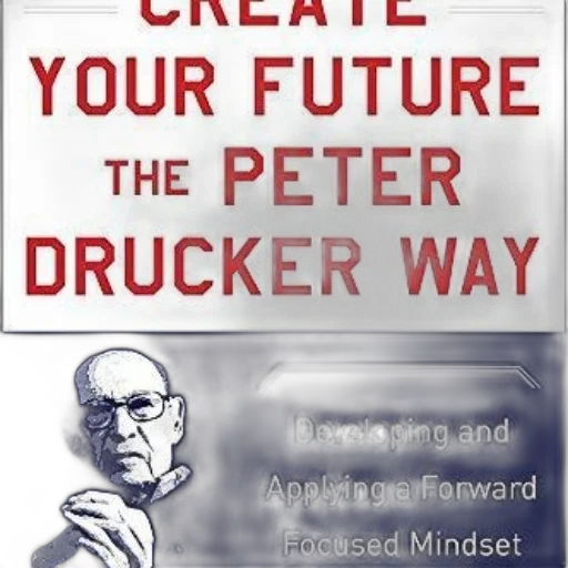 create, future, peter, drucker transparent PNG cut-out