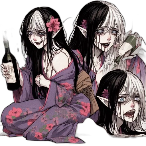 concept art, anime, fantasy art, comic book art transparent PNG cut-out