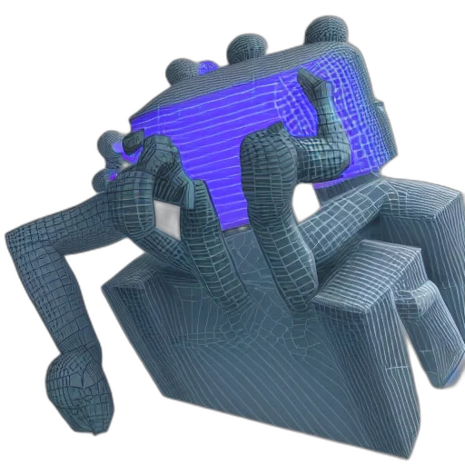robot, furniture, dragon, creature transparent PNG cut-out