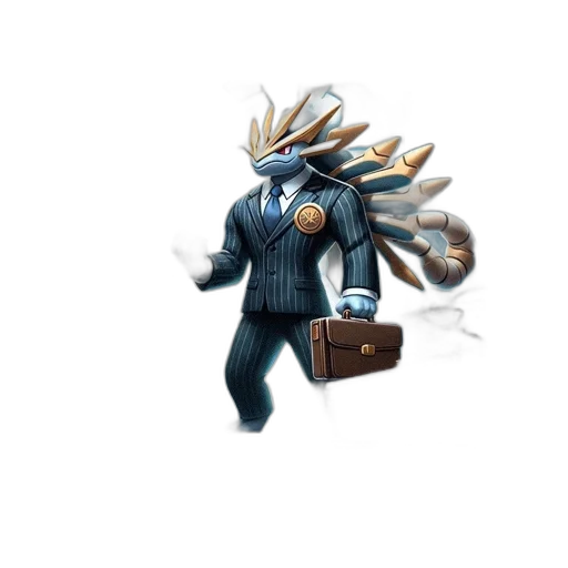 staff, jacket, creature, dragon transparent PNG cut-out