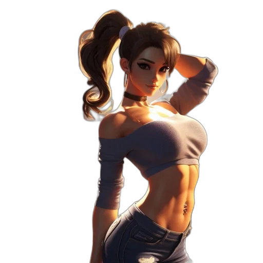 weapon, staff, jacket, dress transparent PNG cut-out