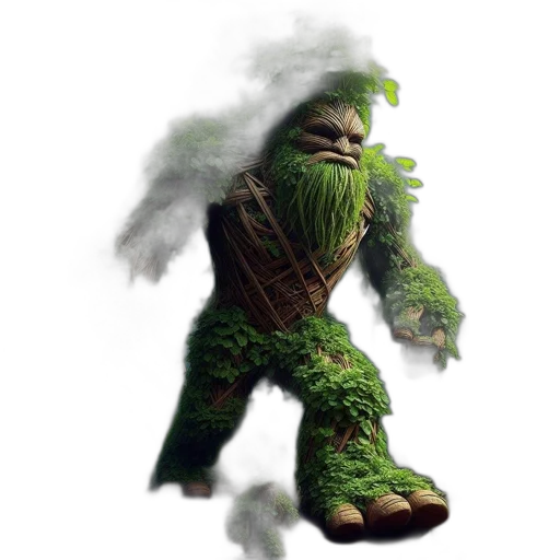 creature, staff, animal, mask transparent PNG cut-out