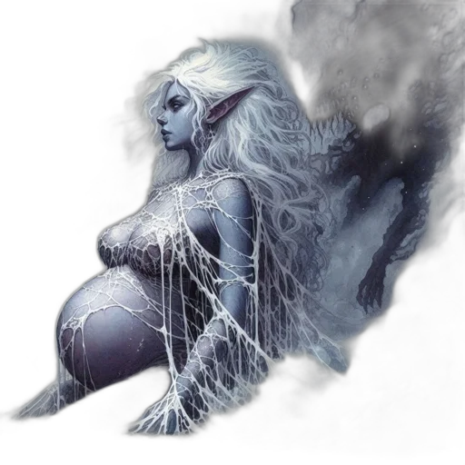 fantasy art, concept art, comic book art, watercolor transparent PNG cut-out