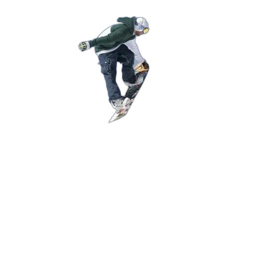 jacket, creature, shoes, staff transparent PNG cut-out