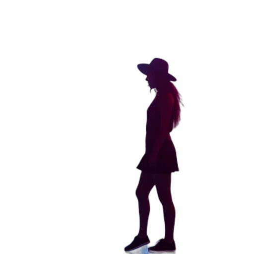 hat, dress, staff, face transparent PNG cut-out