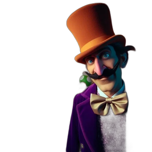 hat, mask, face, staff transparent PNG cut-out