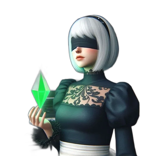 staff, weapon, robot, mask transparent PNG cut-out