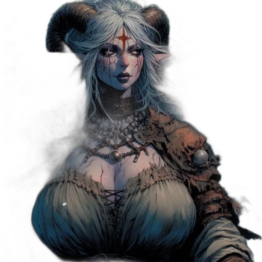 creature, fantasy art, concept art, comic book art transparent PNG cut-out