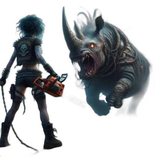 creature, animal, concept art, fantasy art transparent PNG cut-out