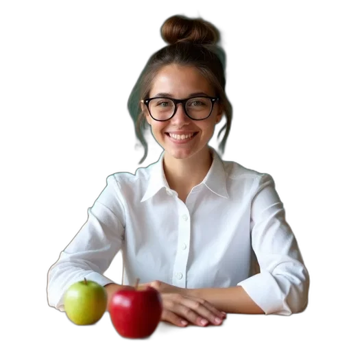staff, food, face, jacket transparent PNG cut-out