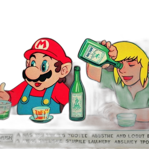 bottle, food, concept art, pixel art transparent PNG cut-out