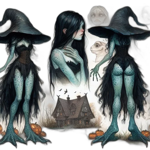 creature, mask, concept art, fantasy art transparent PNG cut-out