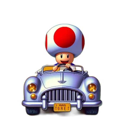 car, hat, pixel art, concept art transparent PNG cut-out