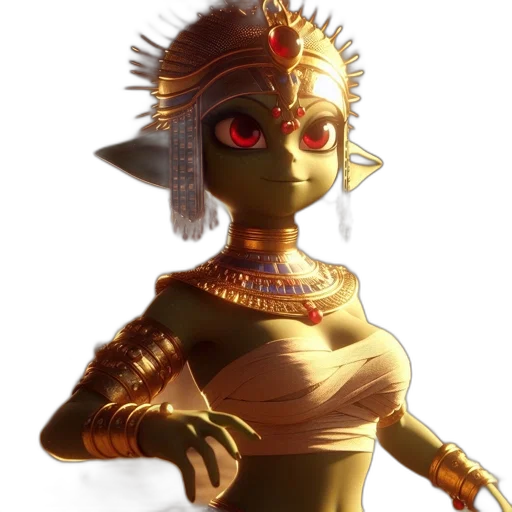 jewelry, mask, staff, crown transparent PNG cut-out