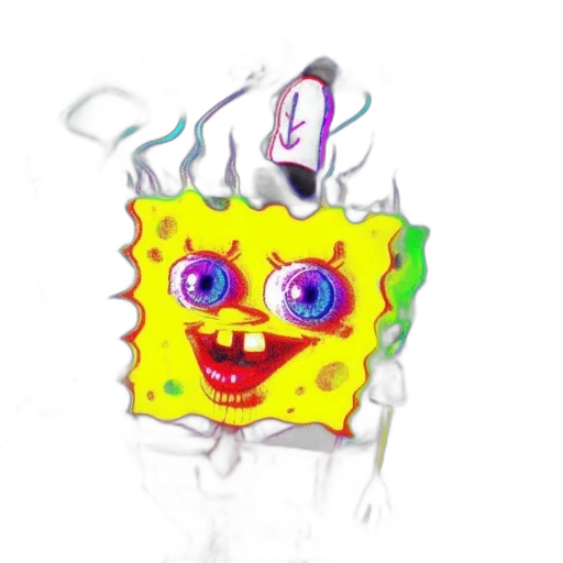 creature, mask, crown, face transparent PNG cut-out