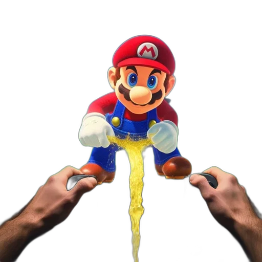 weapon, food, hair, mask transparent PNG cut-out