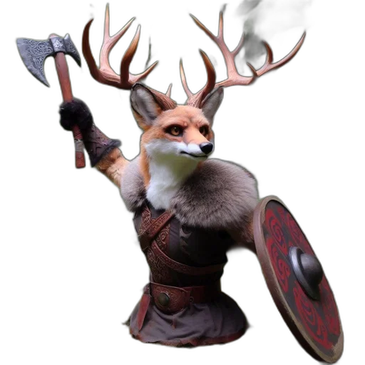 animal, staff, mask, creature transparent PNG cut-out