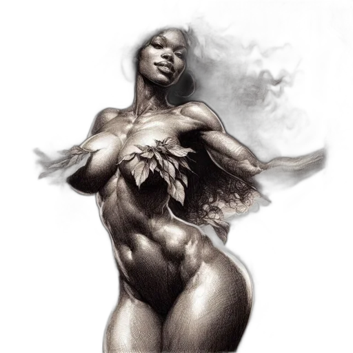 concept art, fantasy art, comic book art, photorealistic transparent PNG cut-out