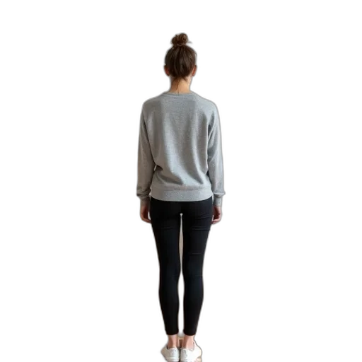 jacket, dress, staff, shoes transparent PNG cut-out