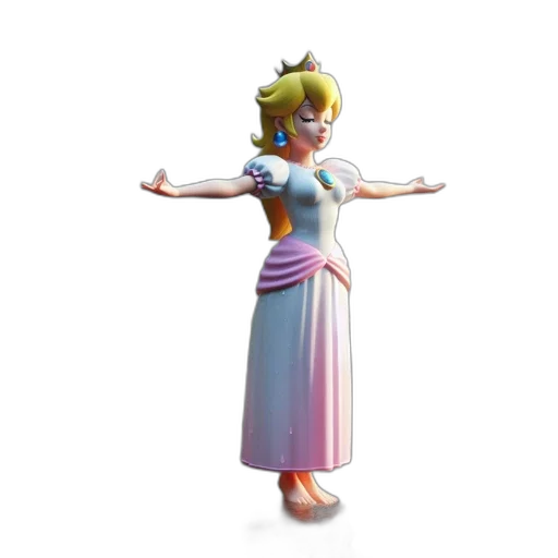 dress, crown, staff, concept art transparent PNG cut-out
