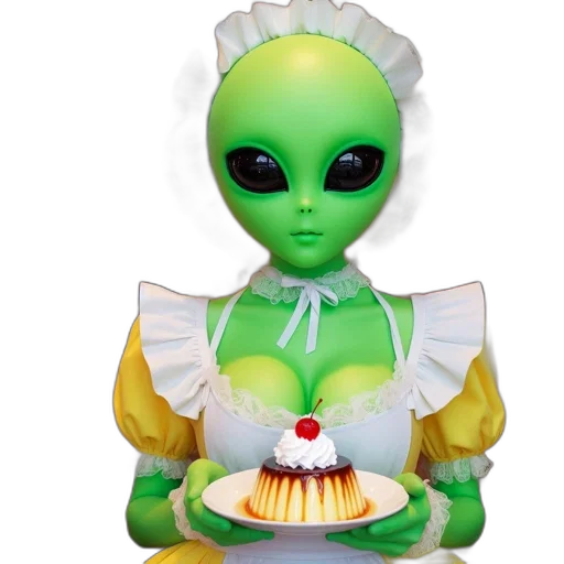 food, robot, creature, dress transparent PNG cut-out