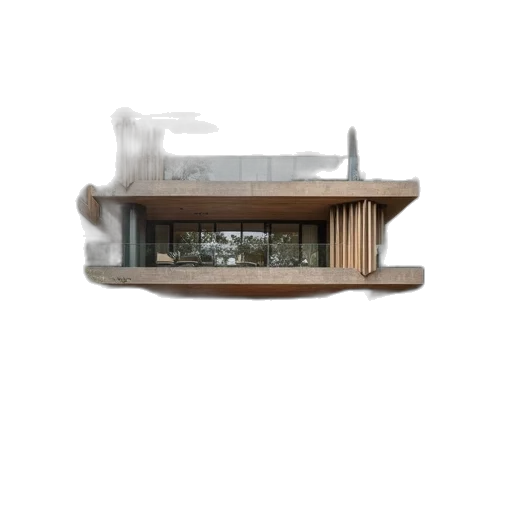 building, furniture, crown, 3d render transparent PNG cut-out