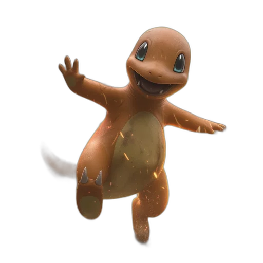 creature, animal, dragon, staff transparent PNG cut-out
