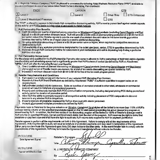 document, titled, retail, partner transparent PNG cut-out