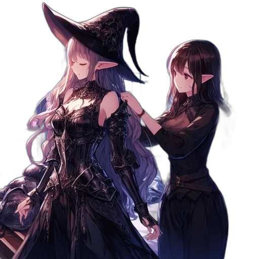 dress, crown, staff, mask transparent PNG cut-out