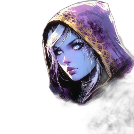 face, mask, fantasy art, concept art transparent PNG cut-out