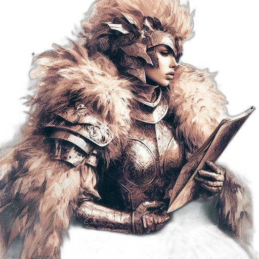 staff, sword, face, crown transparent PNG cut-out