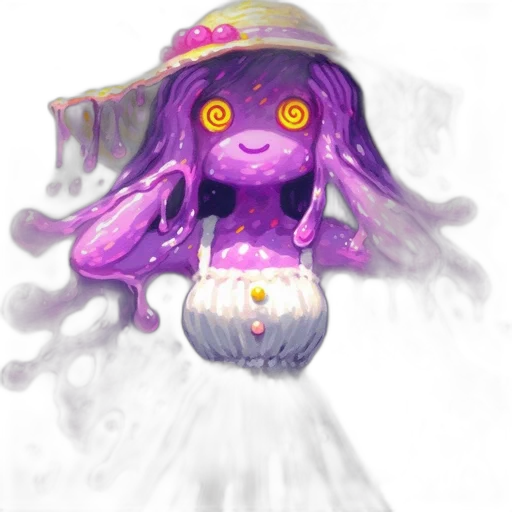 hat, creature, staff, mask transparent PNG cut-out
