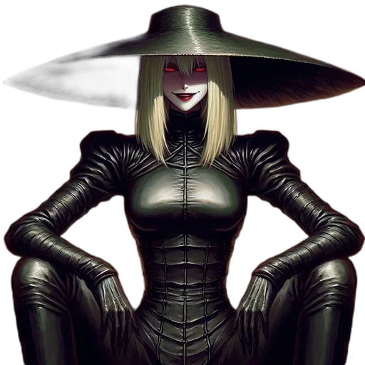 hat, mask, staff, face transparent PNG cut-out